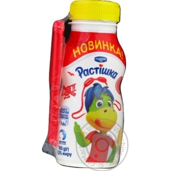 Йогурт питний Растішка Кавун-Диня 1,5% 185г купити, ціни на МегаМаркет - фото 1