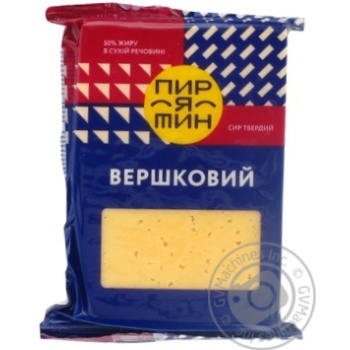 Piryatin vershkovyy cheese 50% 160g - buy, prices for MegaMarket - photo 1