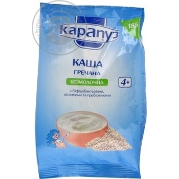 Karapuz for children buckwheat milk-free porridge 185g - buy, prices for MegaMarket - photo 1