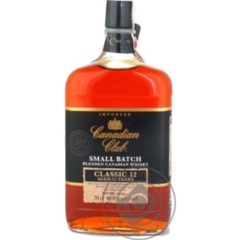 Віскі Canadian Club 12 років 0.7л x2 купить, цены на МегаМаркет - фото 1