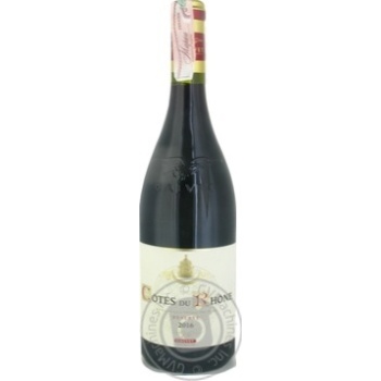 Вино Calvet Cotes du Rhone Reserve 0.75л х6 купить, цены на МегаМаркет - фото 1
