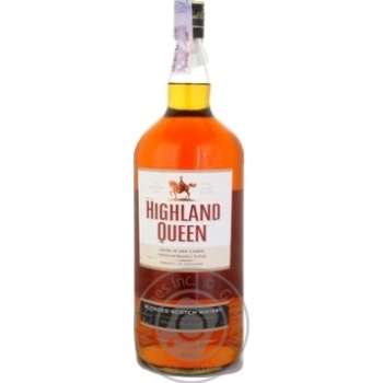 Віскі Highland Queen 3yo 40% 1.5л х6 купить, цены на МегаМаркет - фото 1