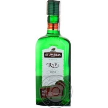 Горілка Stambras Rye 40% 0,5л купити, ціни на МегаМаркет - фото 1