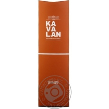 Віскі Kavalan Single Malt Box 40% 0.7л купити, ціни на МегаМаркет - фото 1