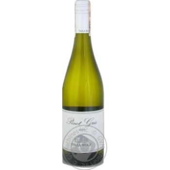 Вино Villa Wolf Pinot Gris біле н/сухе 0.75л х6 купить, цены на МегаМаркет - фото 1