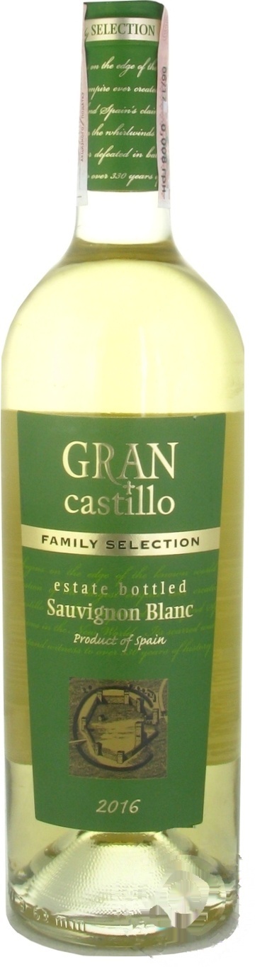 

Вино Gran Castillo Sauvignon blanc белое полусухое 11,5% 0,75л