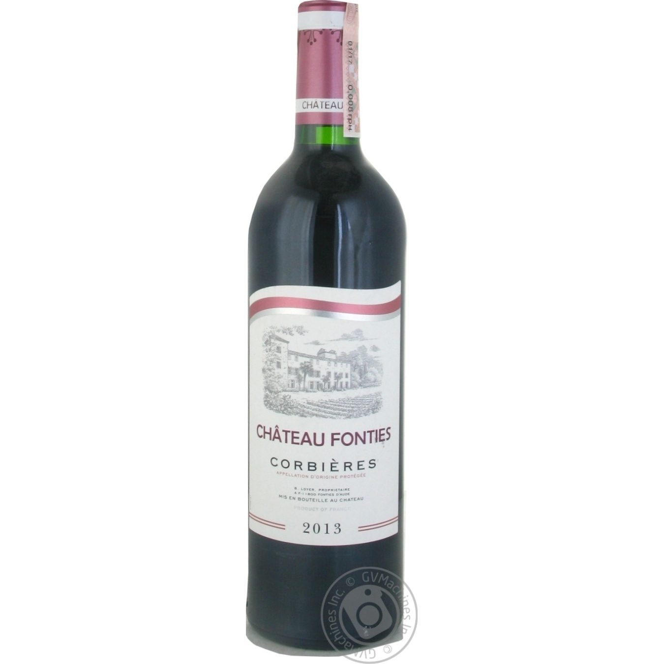 

Вино Chateau Fonties Corbieres красное сухое 14% 0.75л