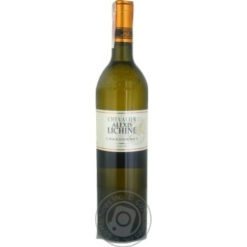 Chevalier Alexis Lichine Chardonnay white dry wine 11% 0.75l - buy, prices for MegaMarket - photo 1