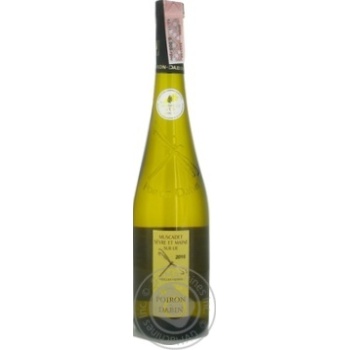 Вино Poiron Dabin Muscadet Sevre ET Maine біле сухе 0.75л х6 купити, ціни на МегаМаркет - фото 1