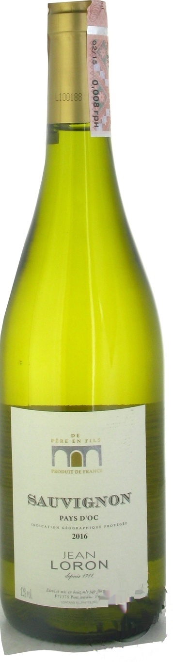 

Вино Jean Loron Sauvignon белое сухое 12% 0,75л