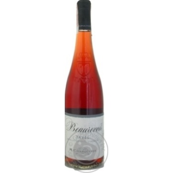 M. Chapoutier Beaurevoir Tavel pink dry wine 14% 0.75l - buy, prices for ULTRAMARKET - photo 1