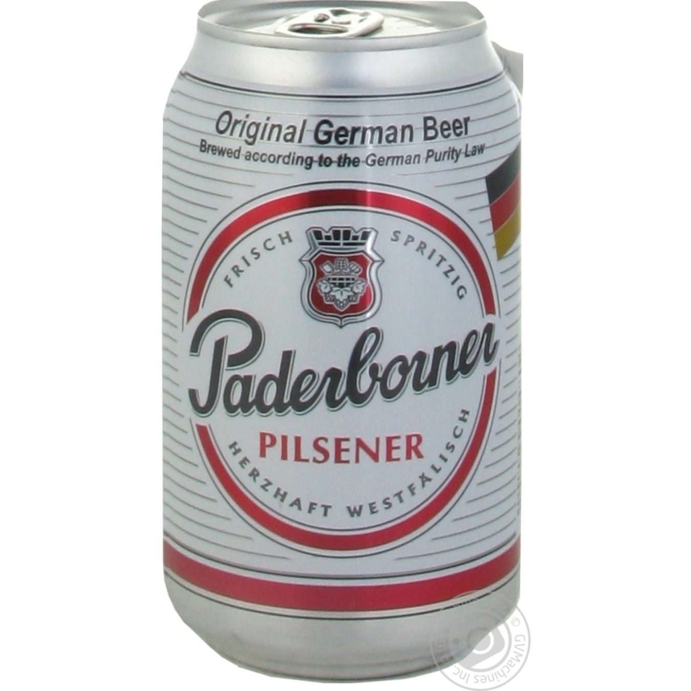 

Пиво Paderborner Pilsner ж/б 4.8% 0.33л