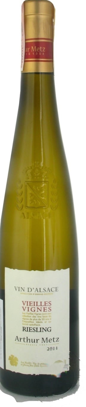 

Вино Vin D'alsace Arthur Metz Vieilles Vignes Riesling белое полусухое 12.5% 0,75л