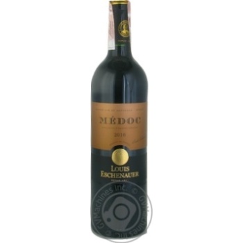 Вино Louis Eschenauer Medoc червоне сухе 0.75л купить, цены на МегаМаркет - фото 1