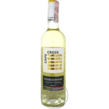 Cape Creek Chardonnay white dry wine 12.5% 0.75l - buy, prices for ULTRAMARKET - photo 2