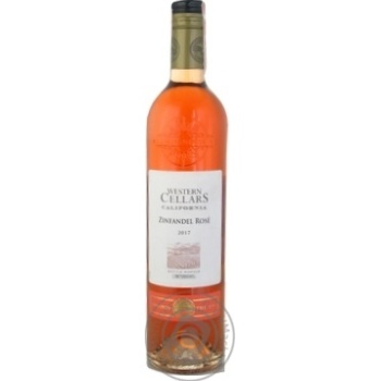 Вино Western Cellars Zinfandel рожеве сухе 0.75л х6 купить, цены на МегаМаркет - фото 1