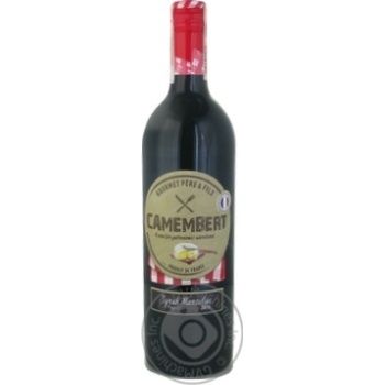 Wine Les grands chais de france red semidry 13.5% 750ml France - buy, prices for MegaMarket - photo 1