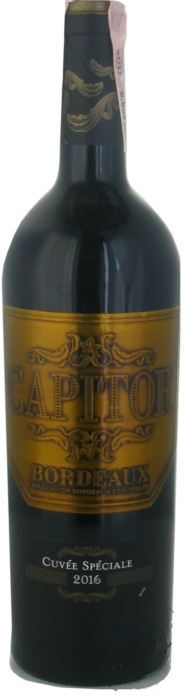 

Вино Capitor Cuvee Speciale Bordeaux красное сухое 13.5% 0,75л