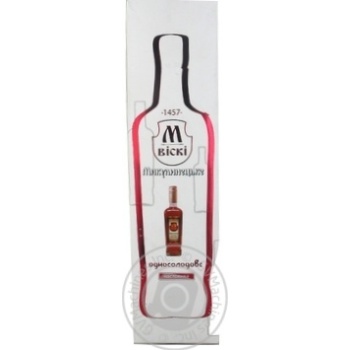 Mykulynetsʹke Whiskey 43% 0.7l - buy, prices for ULTRAMARKET - photo 2