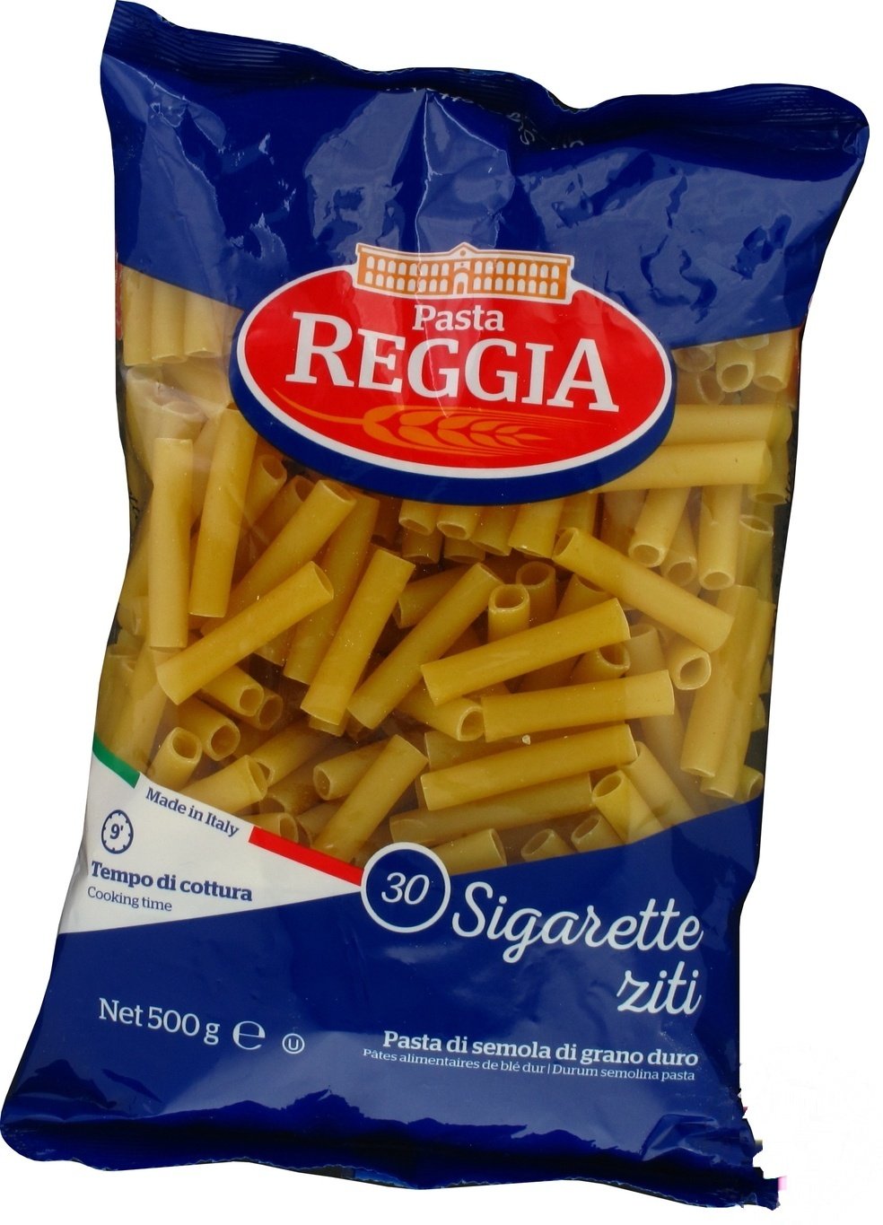 

Макаронные изделия Pasta Reggia Sigarette ziti №30 500г