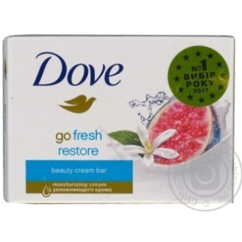 Soap Dove with fig bar 100g - buy, prices for MegaMarket - photo 1