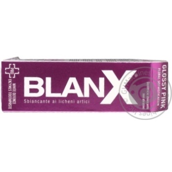 Зубна паста BlanX Pro Glossy Pink 75мл х6 купить, цены на МегаМаркет - фото 1