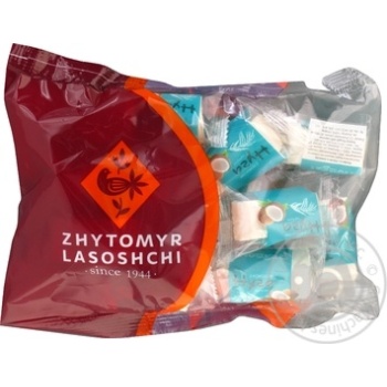 Цукерки Житомирські ласощі Нуга з кокосом 250г купити, ціни на МегаМаркет - фото 1