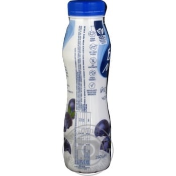 Yogurt Bila liniya with blueberries chilled 1.5% 250g - buy, prices for MegaMarket - photo 4