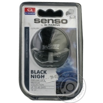 Dr. Marcus Air Freshener Black Night 10ml - buy, prices for MegaMarket - photo 1