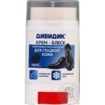 Cream-gloss Dividik black for shoes 50ml