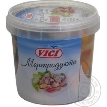 Коктейль Vici Королівський з морепродуктів у розсолі 370г купить, цены на МегаМаркет - фото 1