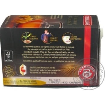 Tea Teekanne black packed 20pcs 40g - buy, prices for MegaMarket - photo 2