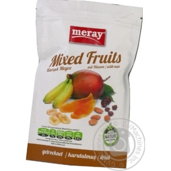 Суміш фруктів Meray з мигдалем 150г купить, цены на МегаМаркет - фото 1