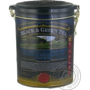 Green and black pekoe tea Sun Gardens Colombo Mix with cardamom seeds and Colombo flowers 100g can Ukraine - buy, prices for NOVUS - photo 4