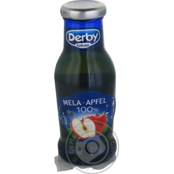Сік Derby Blue Яблуко с/п 0,2л x6 купити, ціни на МегаМаркет - фото 1