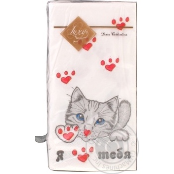 Napkins Luxy With love 10pcs - buy, prices for MegaMarket - photo 2