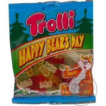 Жевательные конфеты Trolli День счастливых медведей 100г купить, цены на МегаМаркет - фото 2