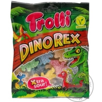 Trolli dinorex chewing candy 100g - buy, prices for MegaMarket - photo 3
