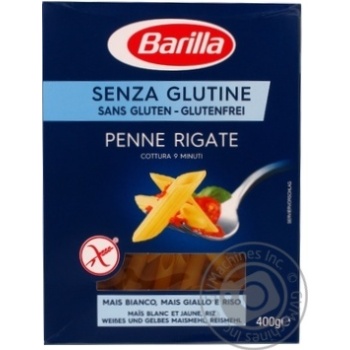 Макаронні вироби Barilla Penne Rigate Senza Glutine 400г купити, ціни на МегаМаркет - фото 3