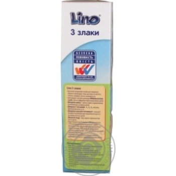 Каша молочна Lino 3 злаки від 4міс. 210г купить, цены на МегаМаркет - фото 4