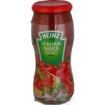 Соус для пасти Heinz італійський з базиліком і часником 500г