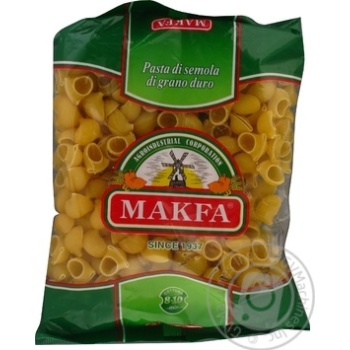 Макарони Мakfa Равлики 400г х20 купити, ціни на МегаМаркет - фото 1