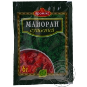 Приправа Аромікс Майоран сушений 6г х30 купить, цены на МегаМаркет - фото 1