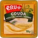Cheese with herbs processed 45% 100g