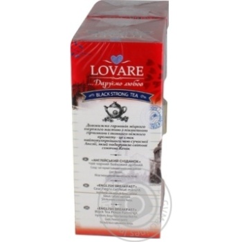 Tea Lovare English breakfast - buy, prices for MegaMarket - photo 3