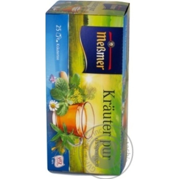 Чай Messmer Трави 25х2г х12 купити, ціни на МегаМаркет - фото 7