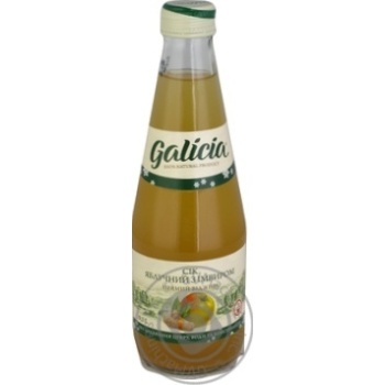 Сок Galicia яблочный с экстрактом имбиря 0,3л стекло купить, цены на МегаМаркет - фото 2
