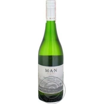 Wine sauvignon white dry 13.5% 750ml - buy, prices for MegaMarket - photo 1