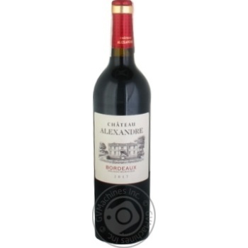 Wine red dry 12.5% 750ml Bordeaux France - buy, prices for MegaMarket - photo 1