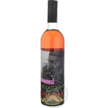 Вино Besarabia Moscato rose semi sweet 0.75л х6 купити, ціни на МегаМаркет - фото 1
